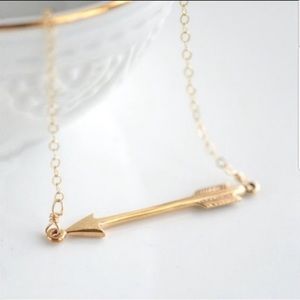 Gold Arrow Necklace